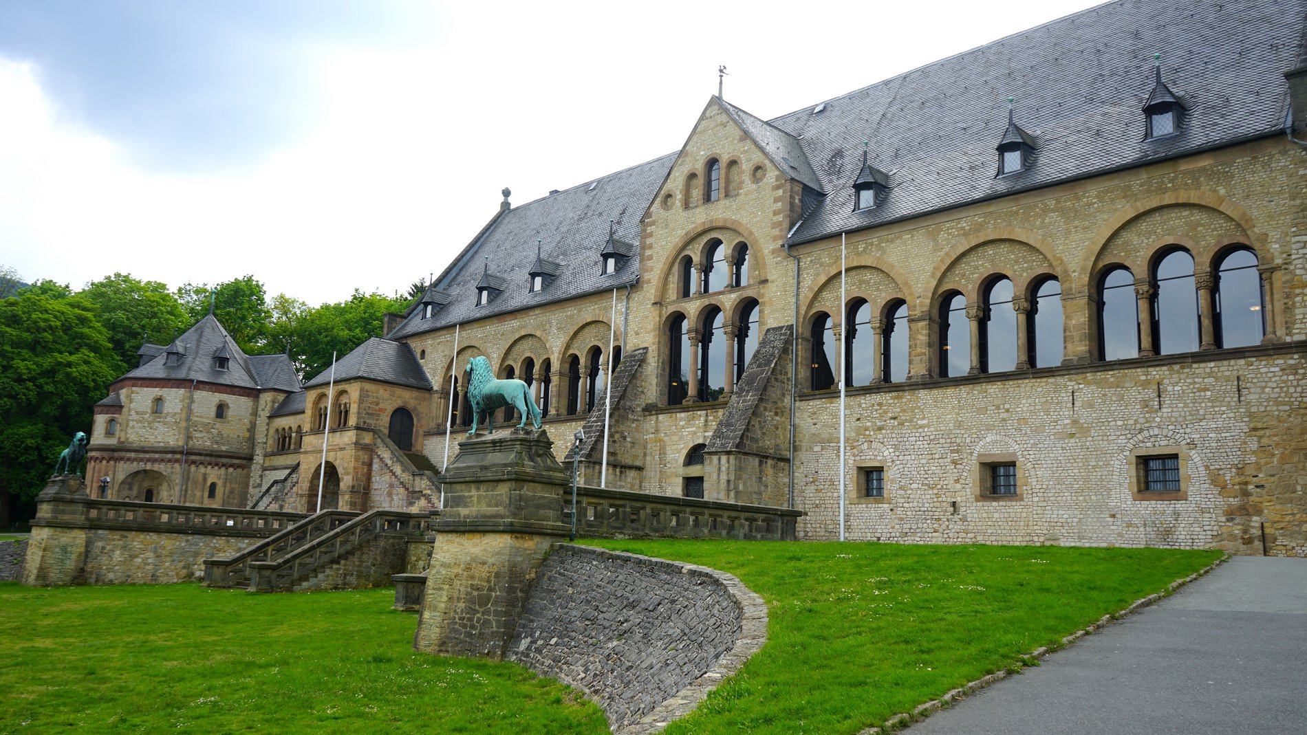 Außenansicht der Kaiserpfalz Goslar