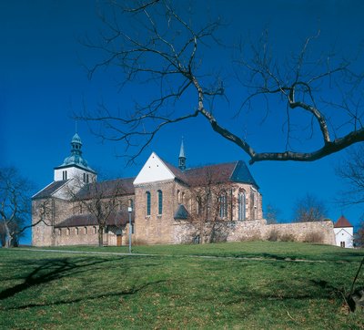 Kirche auf Hügel in Helmstedt