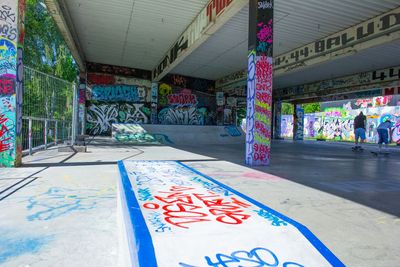 Neue Rampen erfreuen die Sportler am Westbahnhof.