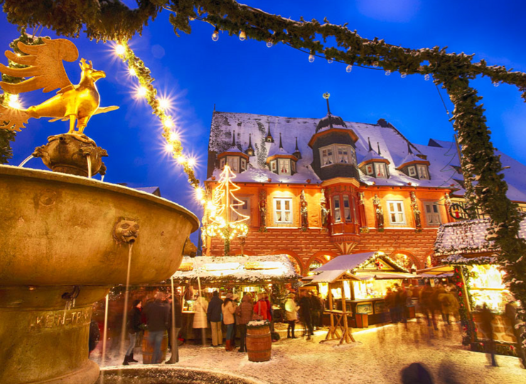 Der Goslarer Weihnachtsmarkt leuchtet, duftet und klingt... und ist unbedingt einen Besuch wert.