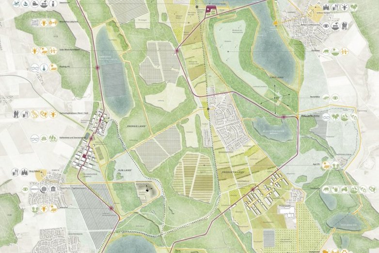 Ideenwettbewerb Helmstedter Reier Siegerentwurf Planungsbüro Glück