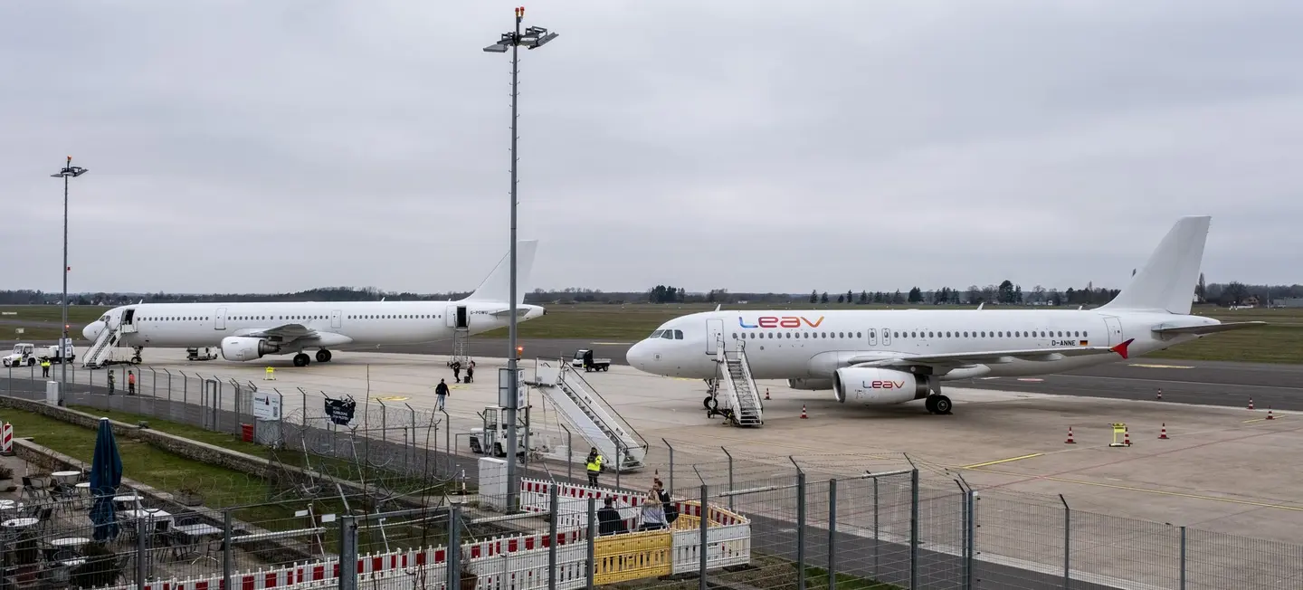 Große Flugzeuge wie der Airbus A320 sind ein Magnet für den Besuch am Flughafen.