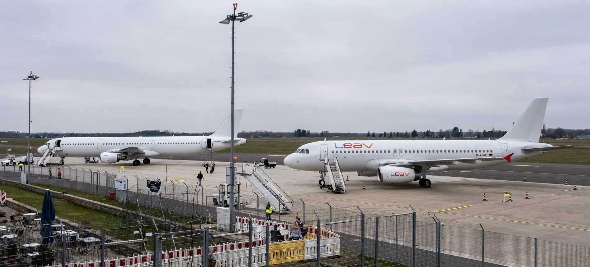 Große Flugzeuge wie der Airbus A320 sind ein Magnet für den Besuch am Flughafen.