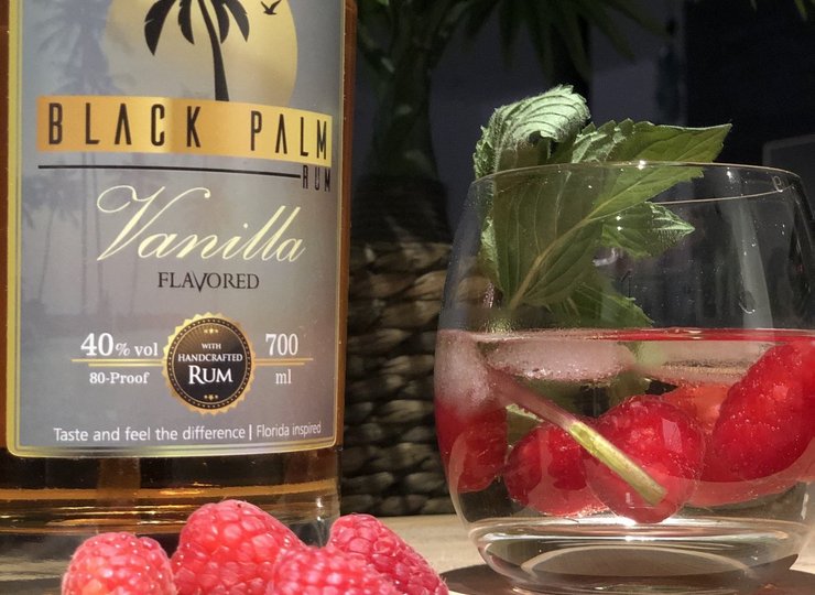 Rum mit Vanilla-Aroma. Klingt etwas untypisch, passt aber hervorragend.