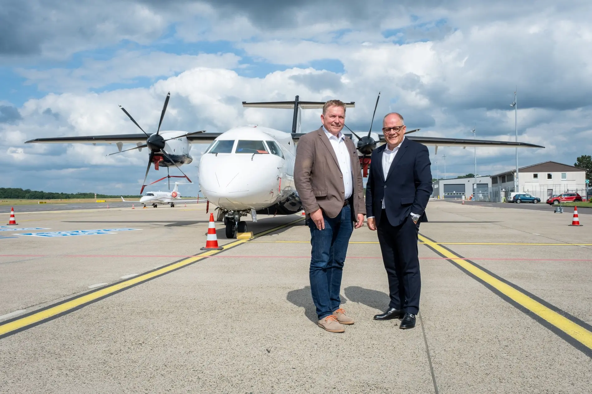 Matthias Disterheft (l.) und Michael Schwarz (r.).