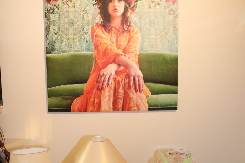 Ein neues Fashion-Model: Anetas Tochter.