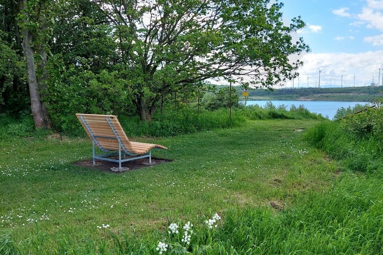 Lappwaldsee, Aussicht, Paarbank 