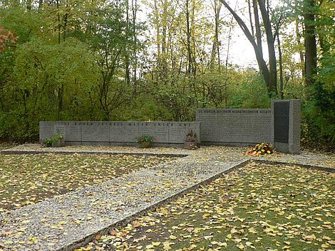 Am Ort der Rettung der letzten elf Männer erinnert eine Gedenkstätte an das Wunder von Lengede.