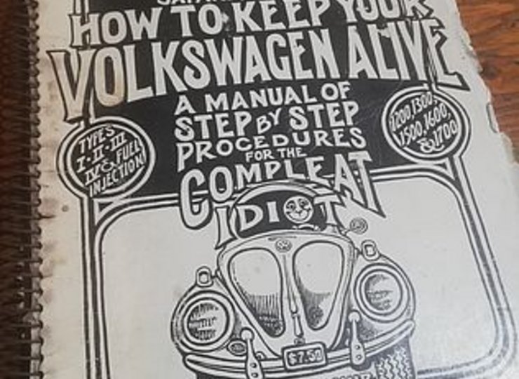 Eine Reparaturanleitung für den VW-Käfer.