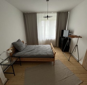 Ein Zimmer in einem Boarding House in Lengede. (Bildrechte: Alarah Huppertz)