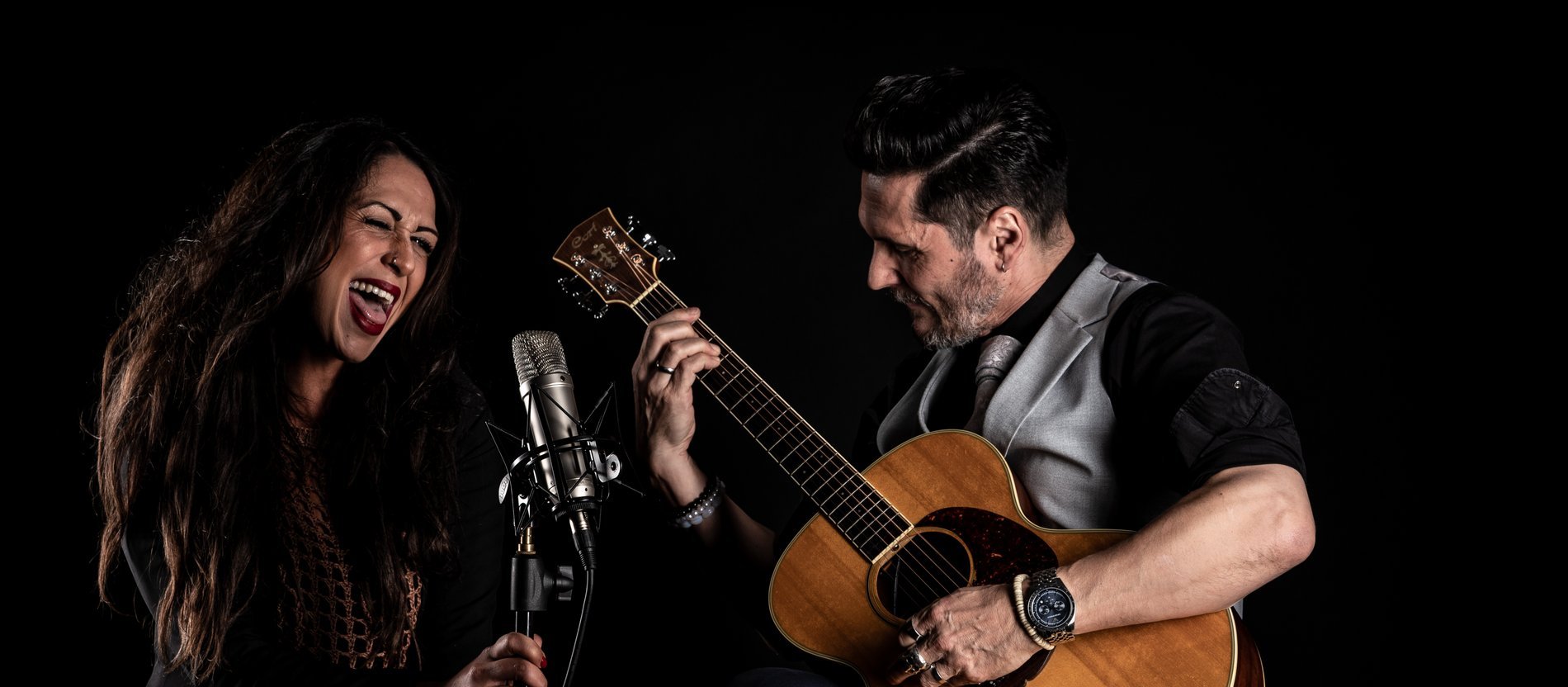 Musikalische Leidenschaft bei Sposito und Manzano.