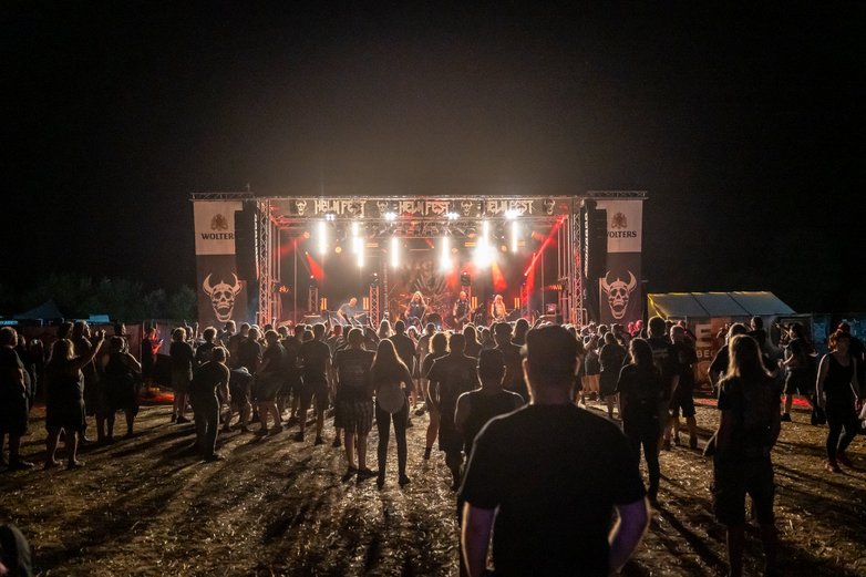 Tolle Atmosphäre beim "Mini-Wacken" im Landkreis Helmstedt.
