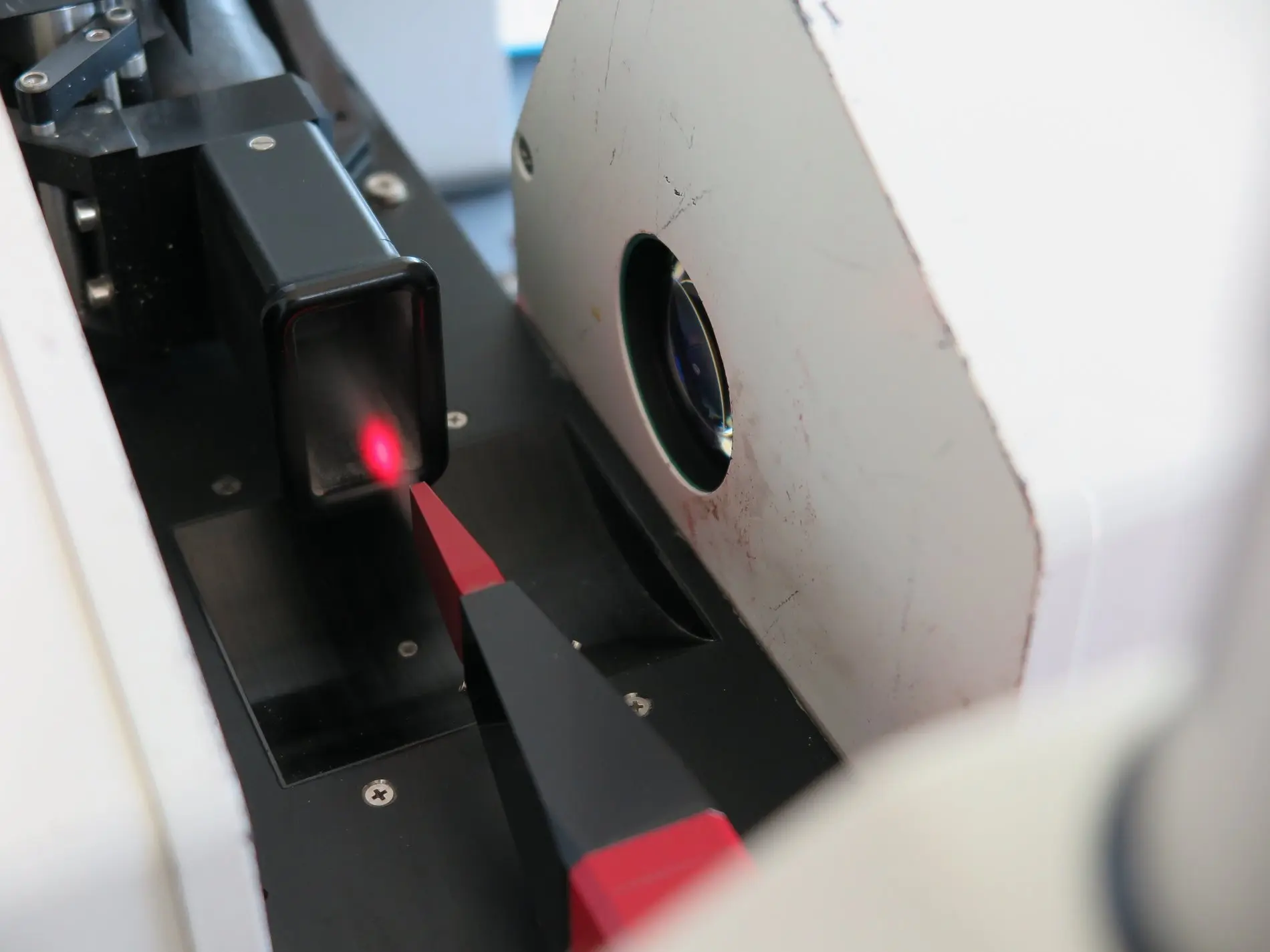 Ein Sympatec-Messinstrument in Clausthal-Zellerfeld.