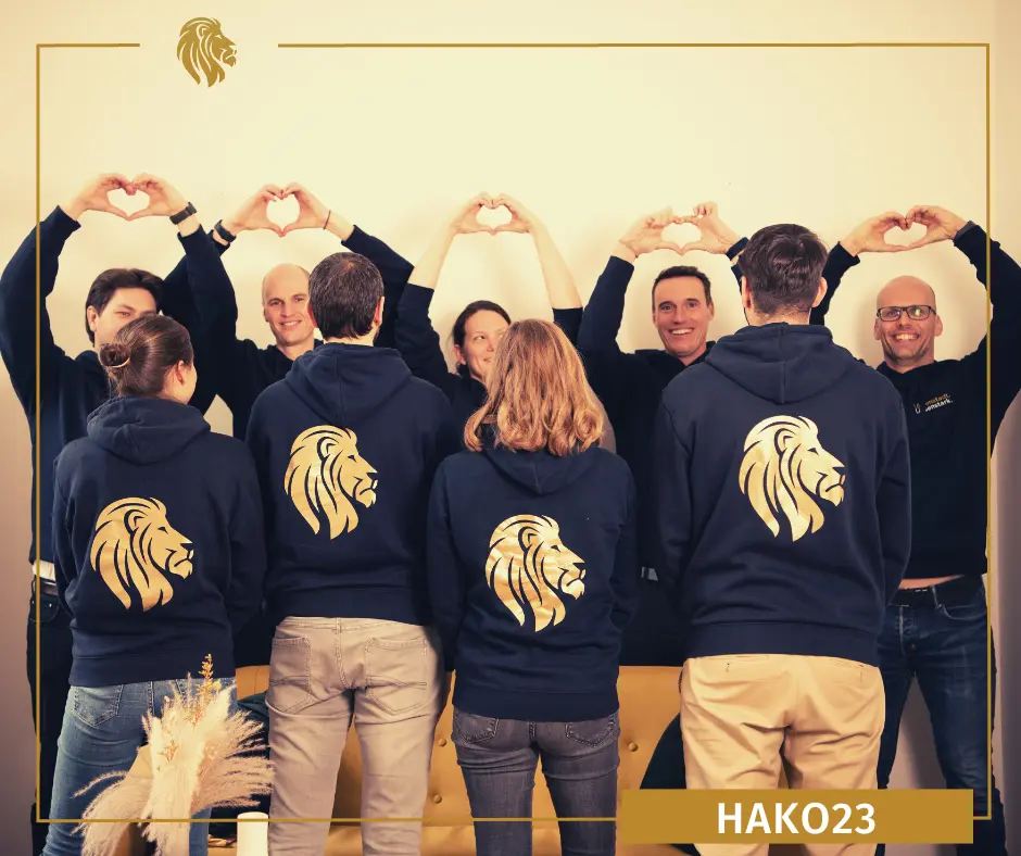 Gruppenfoto des Orga-Teams der HAKO23