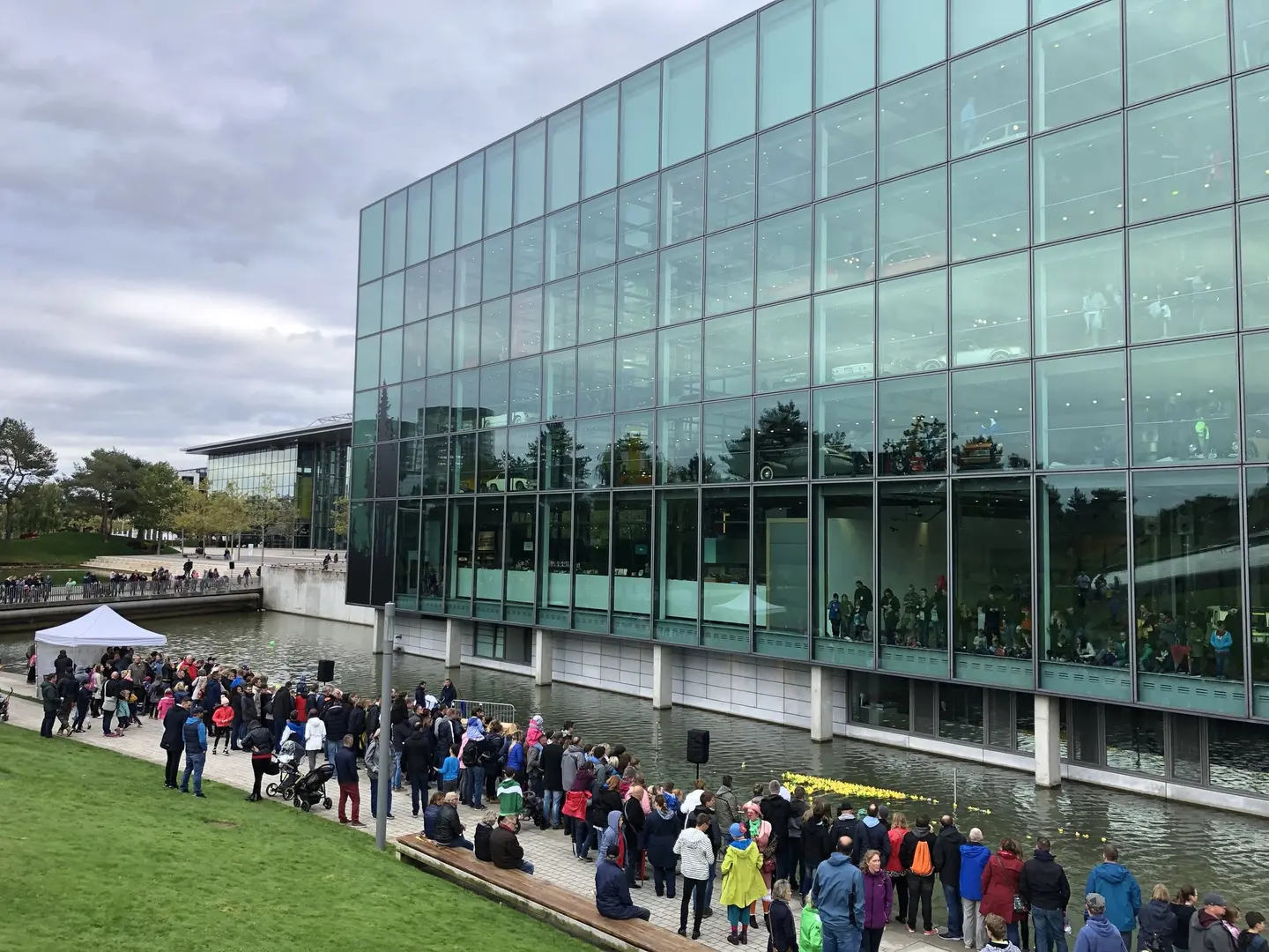 Gummienten in der Autostadt