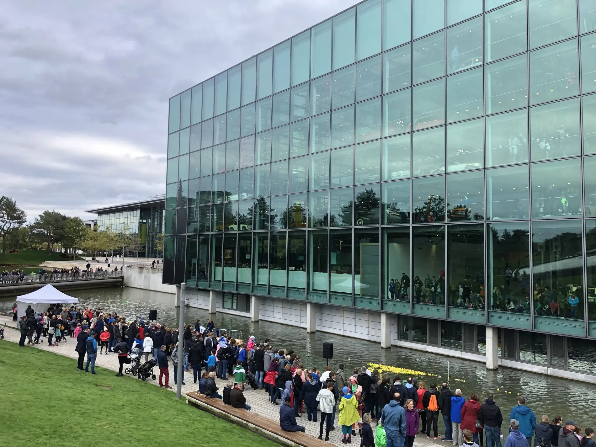 Gummienten in der Autostadt