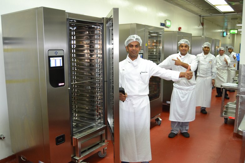 Spitzenkochtechnik von MKN kommt auch in Dubai zum Einsatz. 