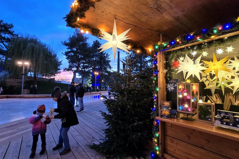 Autostadt Wolfsburg Wintermarkt