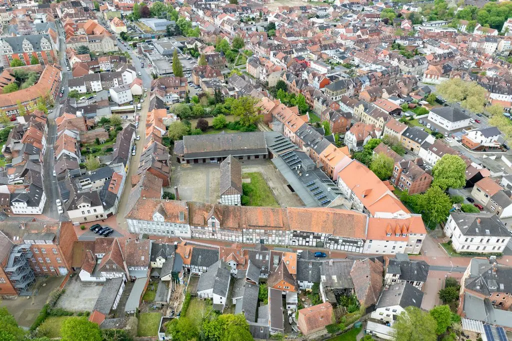 Kramers Gut in Helmstedt aus der Luft