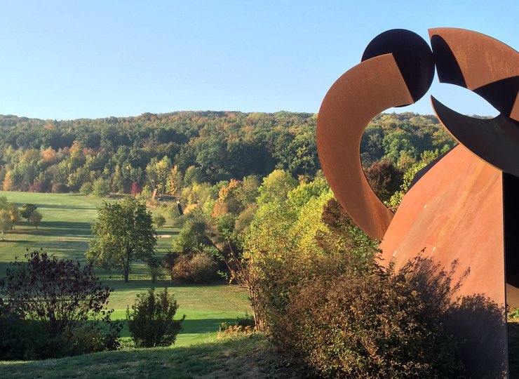 Skulpturenweg am Golfplatz Salzgitter / Liebenburg.