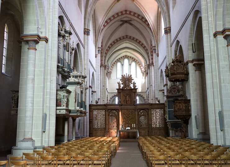 Das Hauptschiff der Klosterkirche Riddagshausen