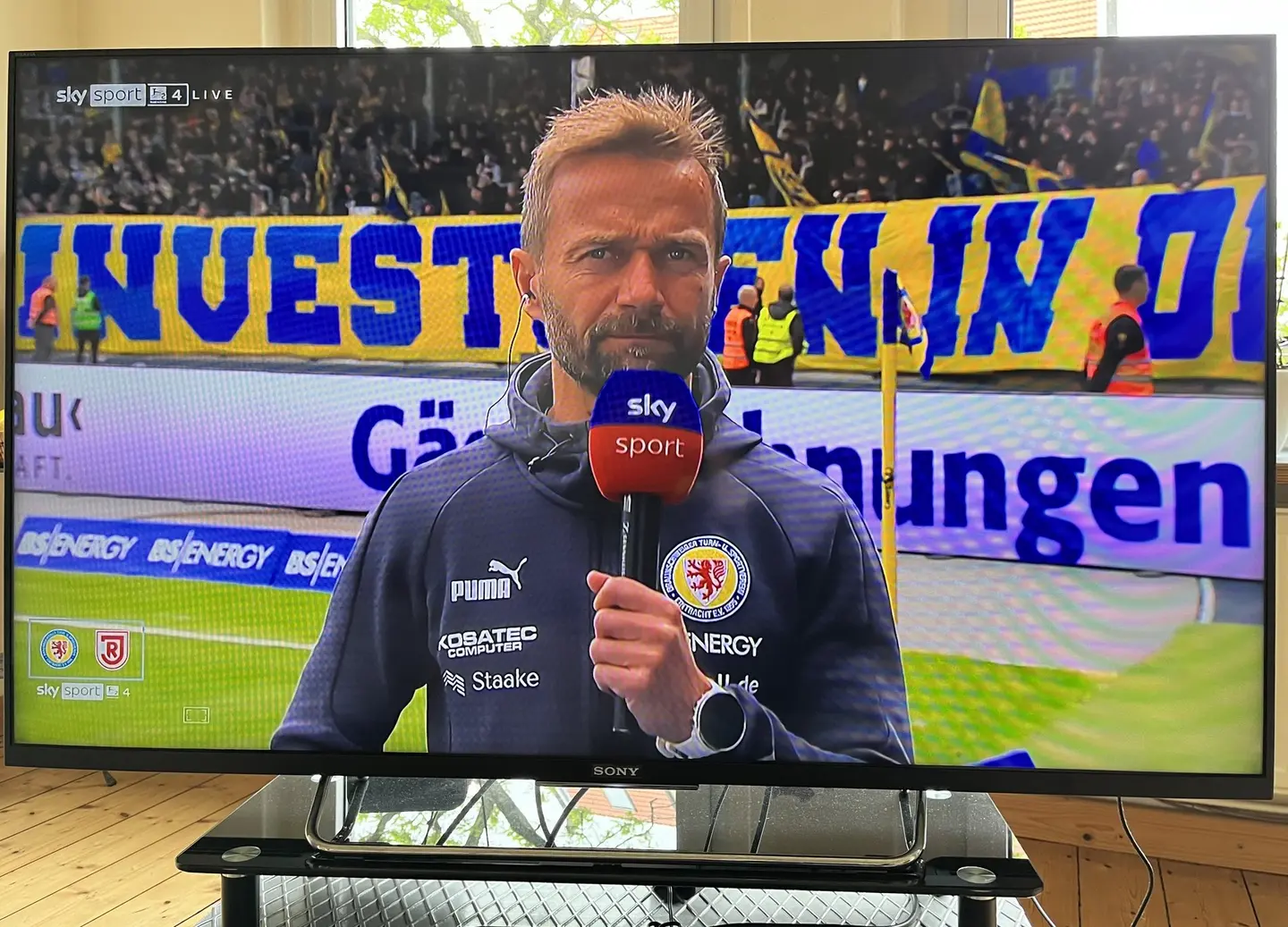 Ratlos nach dem Spiel: Eintracht-Trainer Michael Schiele.