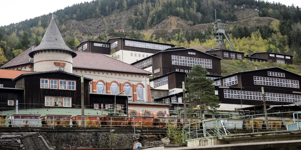 Alte Bergbauindustrie im Harz.