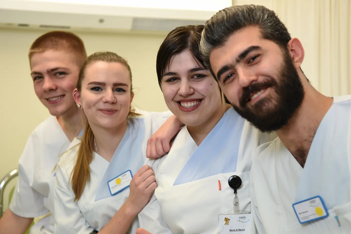 Die Berufsaussichten für die Azubis der Pflegeschule sind gut. 