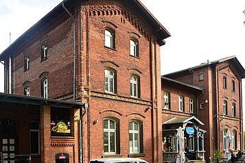 Gebäude des Kultbahnhofs Gifhorn