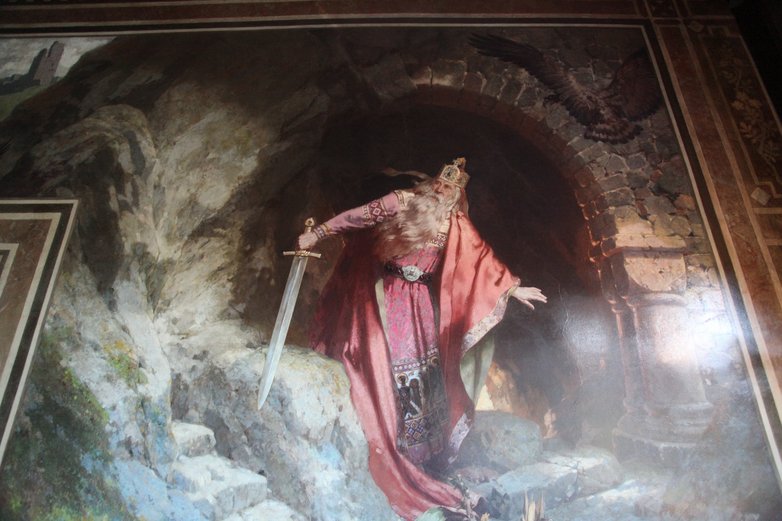 Bild, das Kaiser Barbarossa zeigt.