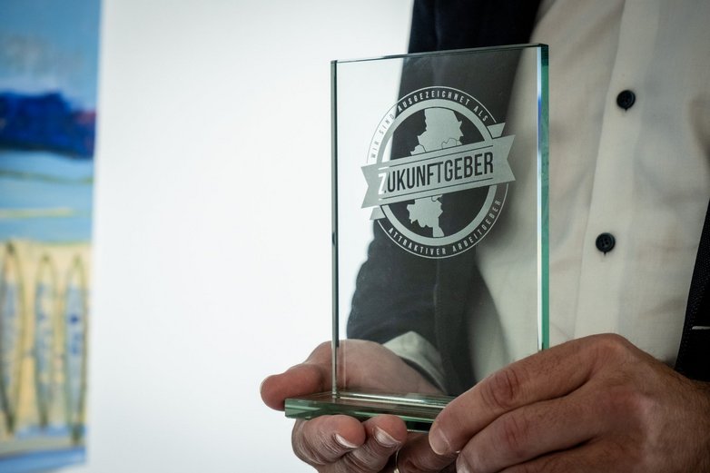 Der "Zukunftgeber"-Pokal