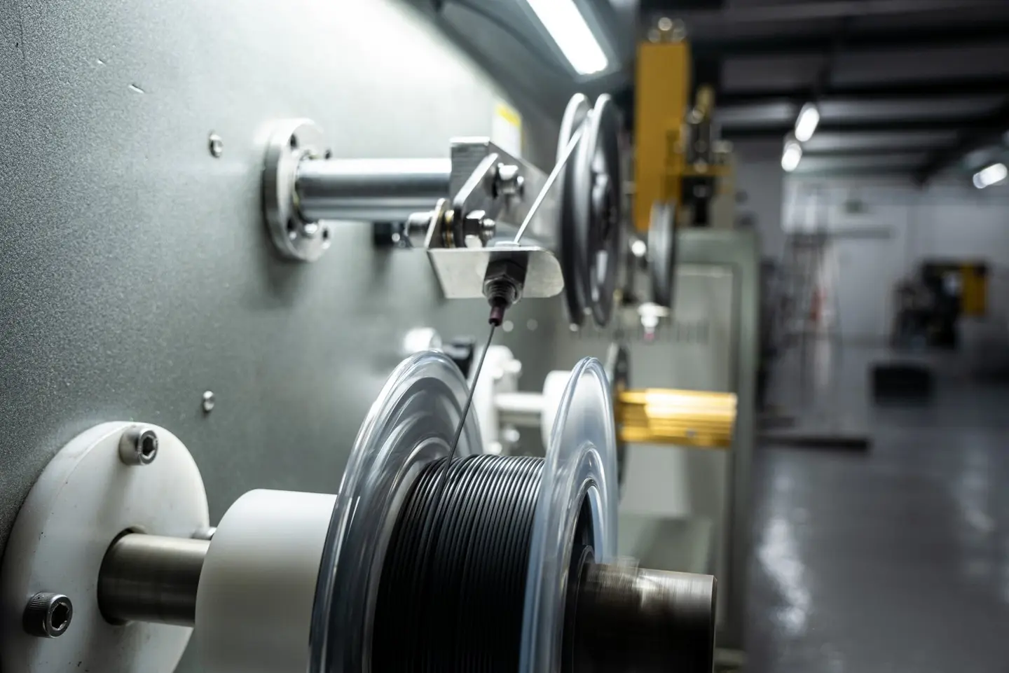 Eine Industriespule.