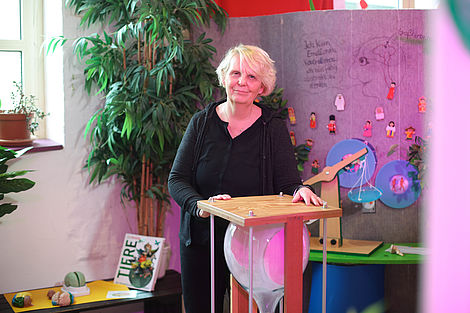 Annette Goslar, Gründerin und Leiterin des AHA-Erlebnismuseums