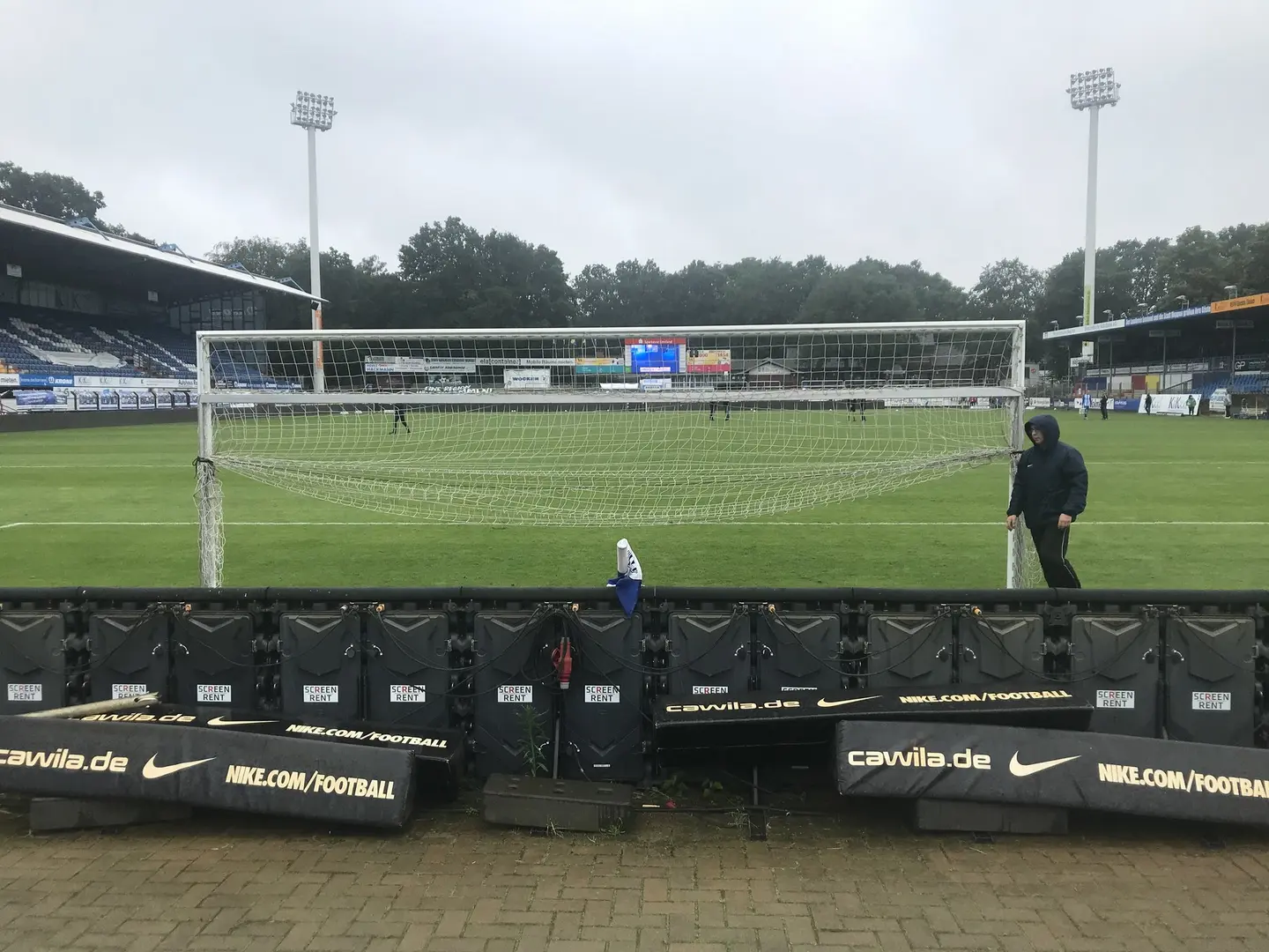 Fußballstadion in Meppen.