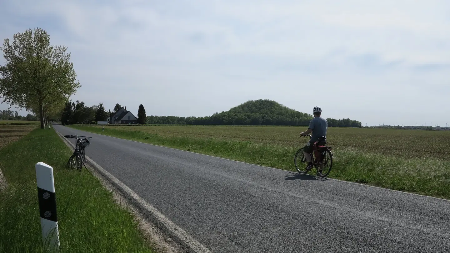 Der Seilbahnberg bei Lengede. 