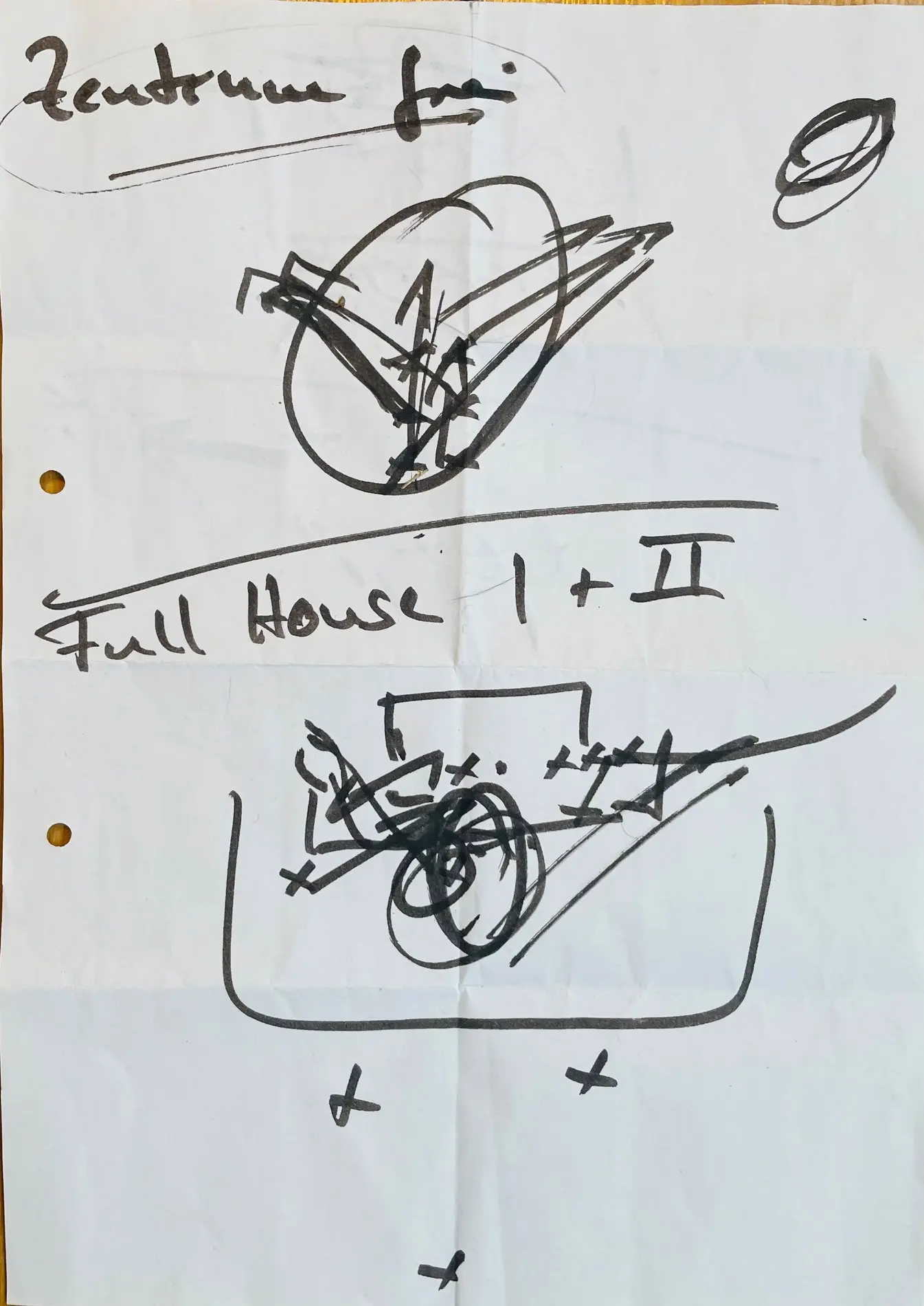 Zwei gezeichnete Eckenvarianten des ehemaligen Eintracht Braunschweig-Trainers Torsten Lieberknecht.