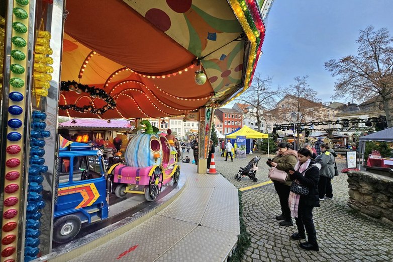 Weihnachtsstadt Peine Karussell