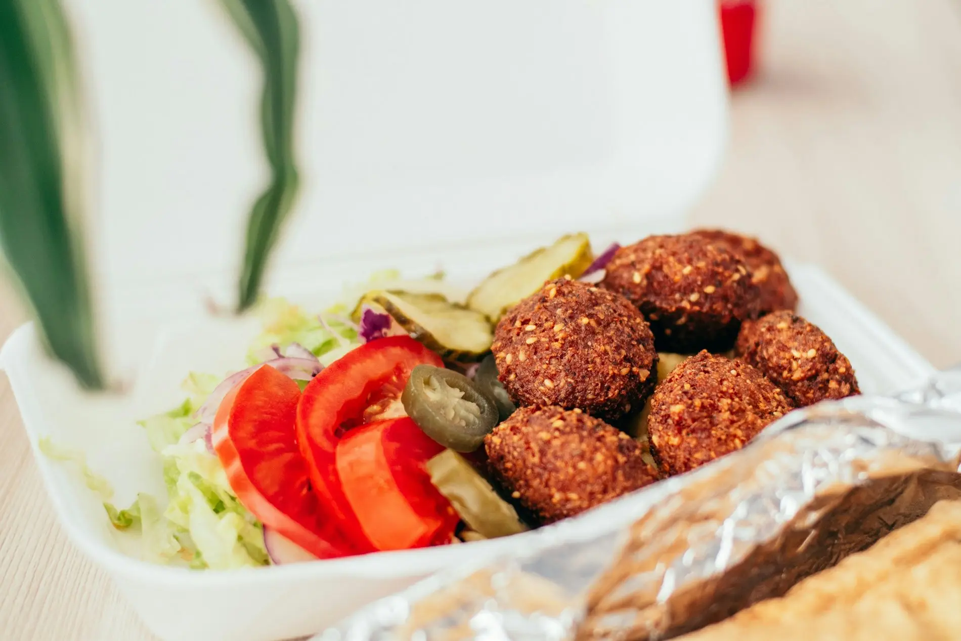 Vegane Restaurants: Das Mr. Sesam in Gifhorn bietet unter anderem leckere Falafel an.