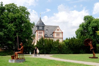 Außenansicht Schloss Salden