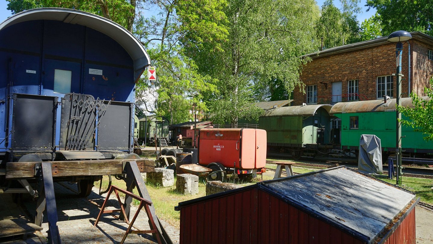 Der Lokpark ist ein Eldorado für Eisenbahnfans.