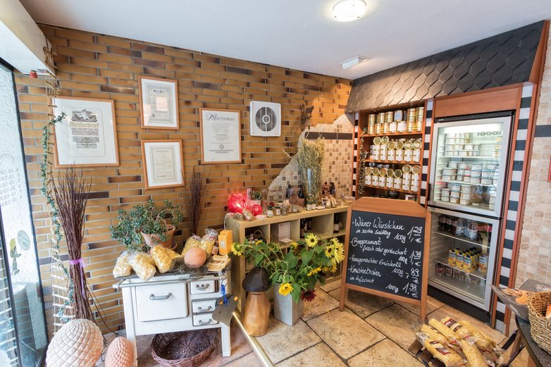 Ein uriges Spezialitätengeschäft.