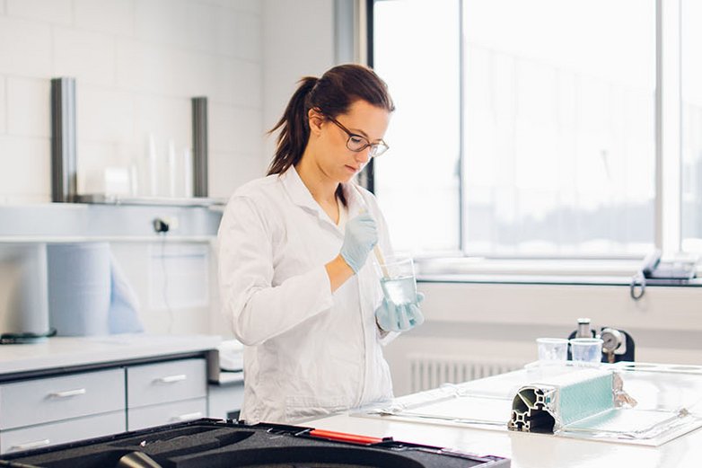 An der TU Clausthal wird im Bereich Chemie geforscht.