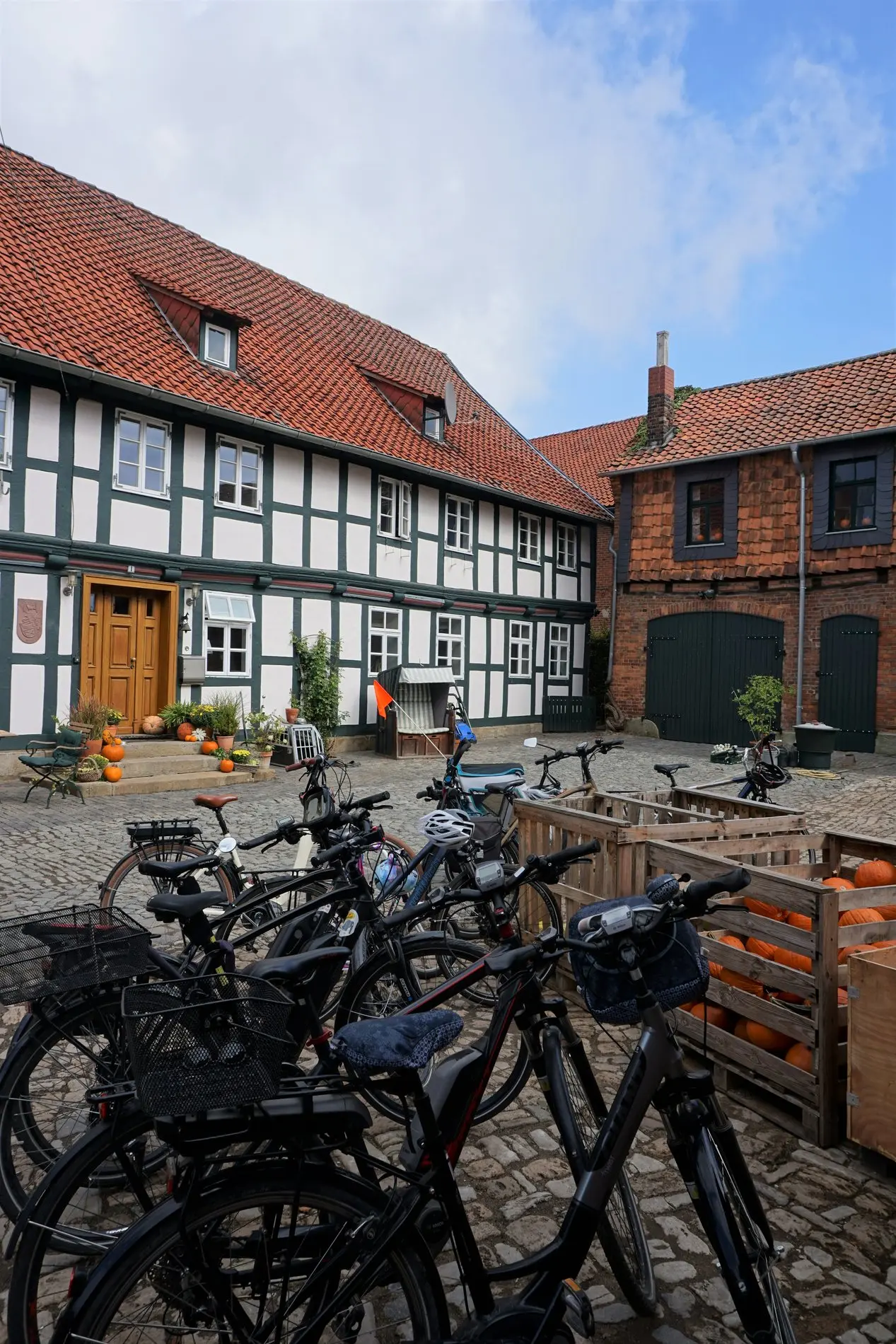 Braunschweiger LANDPartie im Landkreis Wolfenbüttel auf dem Kürbis-Hof Bötel in Börßum.