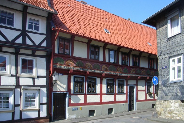 Die jüdische Schule im Landkreis Wolfenbüttel, im Ortsteil Hornburg der Gemeinde Schladen-Werla.