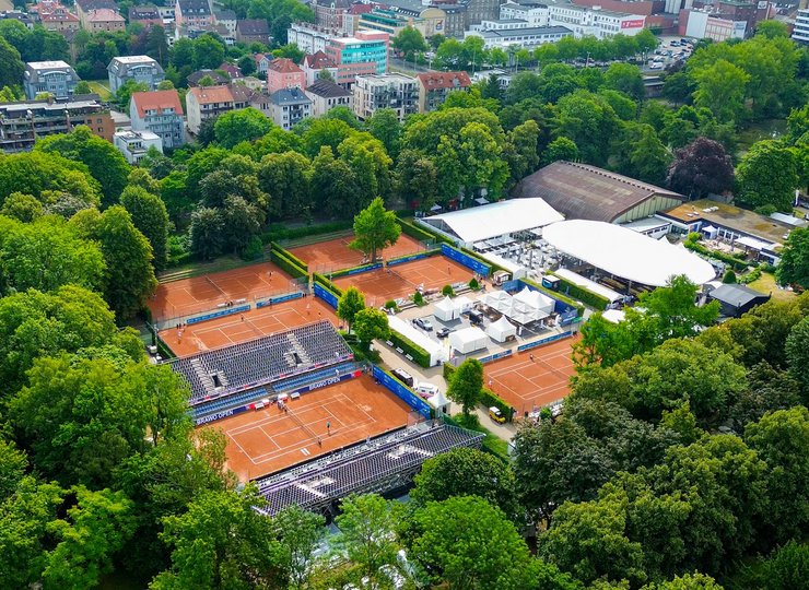 Das Turnier- und Veranstaltungsgelände im Bürgerpark Braunschweig.