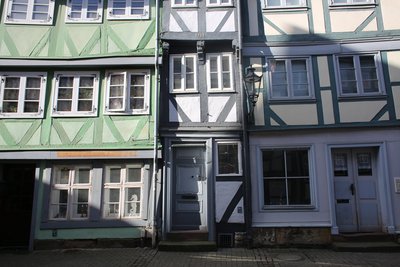 Fachwerkhäuser.