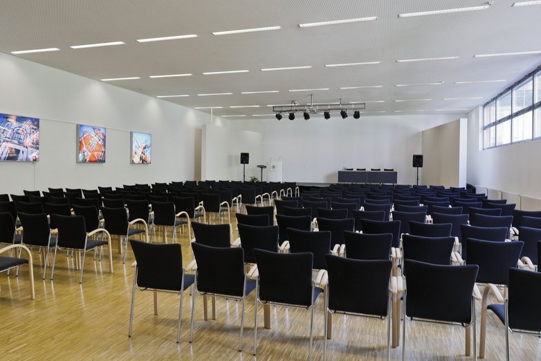 Das Audimax der Welfenakademie mit rund 200 Plätzen in Braunschweig.