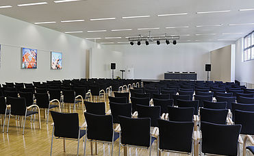Das Audimax der Welfenakademie mit rund 200 Plätzen in Braunschweig.