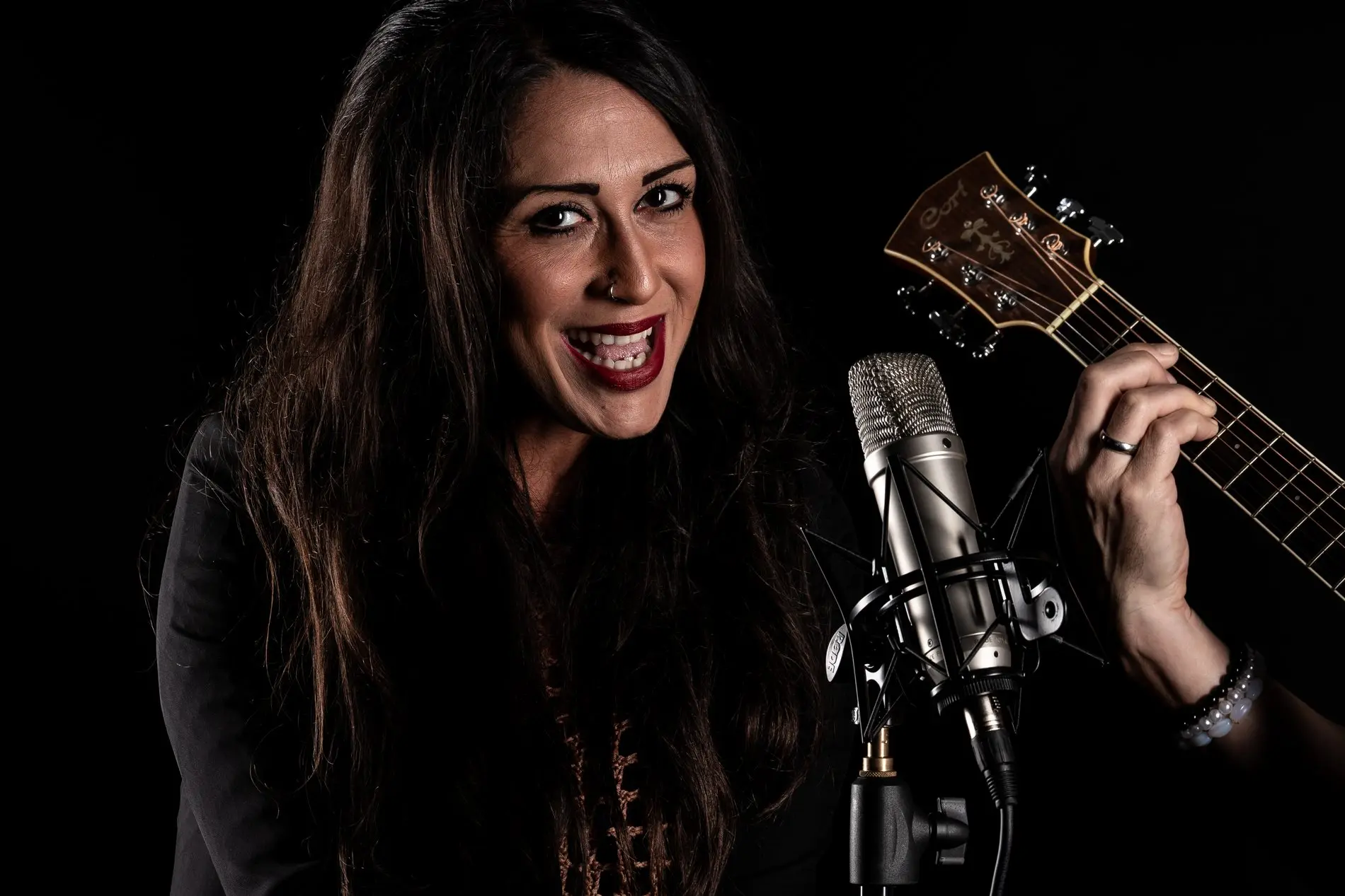 Voller Gefühl singt Grazia.