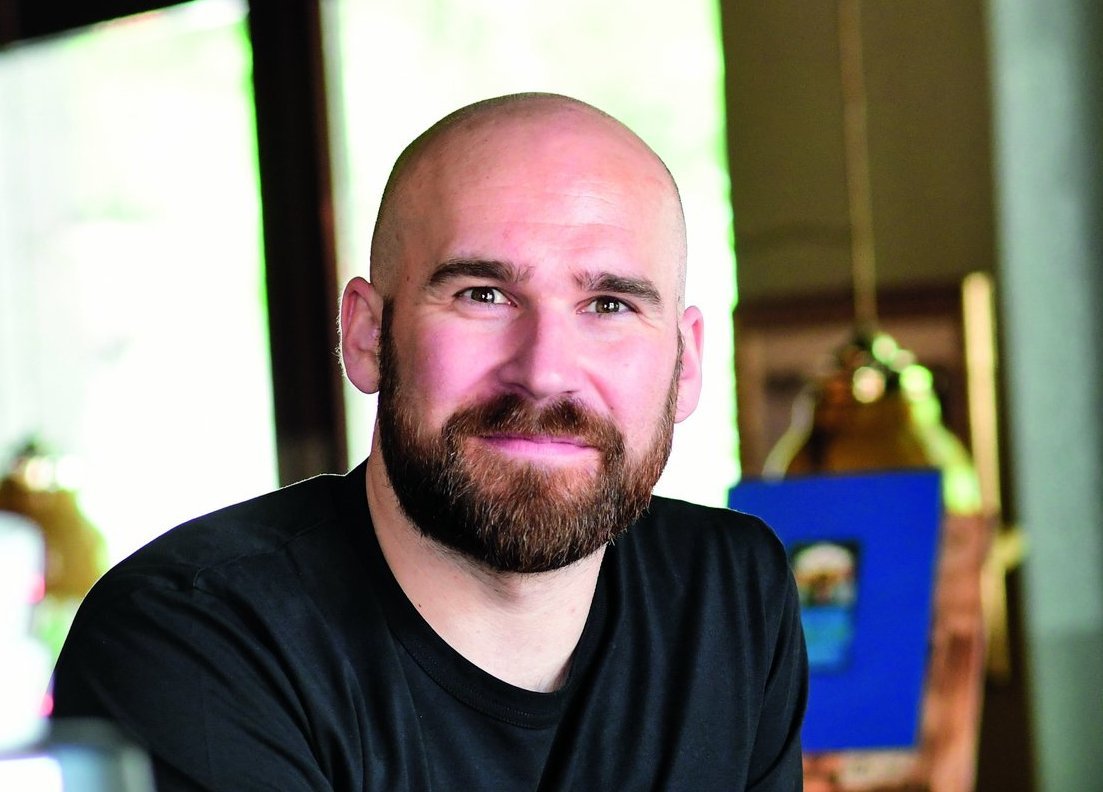 Jean-Luc Hänel ist Betreiber der Kultkneipe Vier Linden und betreibt mit einem Partner die Vielharmonie.